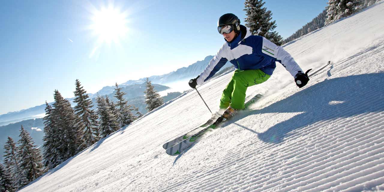 Winterurlaub direkt an der Piste im Skigebiet Katschberg, Österreich an der Grenze zwischen Salzburg und Kärnten
